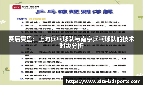 赛后复盘：上海乒乓球队与南京乒乓球队的技术对决分析
